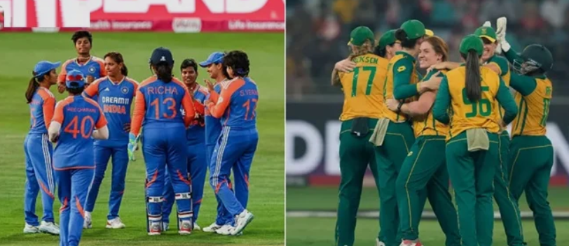 India Women's National Cricket Team Vs South Africa Women's National Cricket Team Timeline
