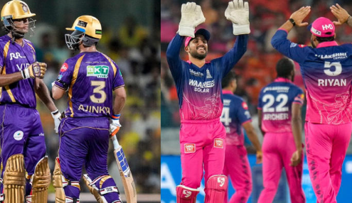 Rajasthan Royals Vs Kolkata Knight Riders Timeline
