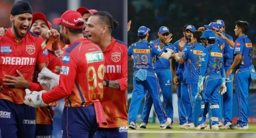 Mumbai Indians Vs Punjab Kings Timeline