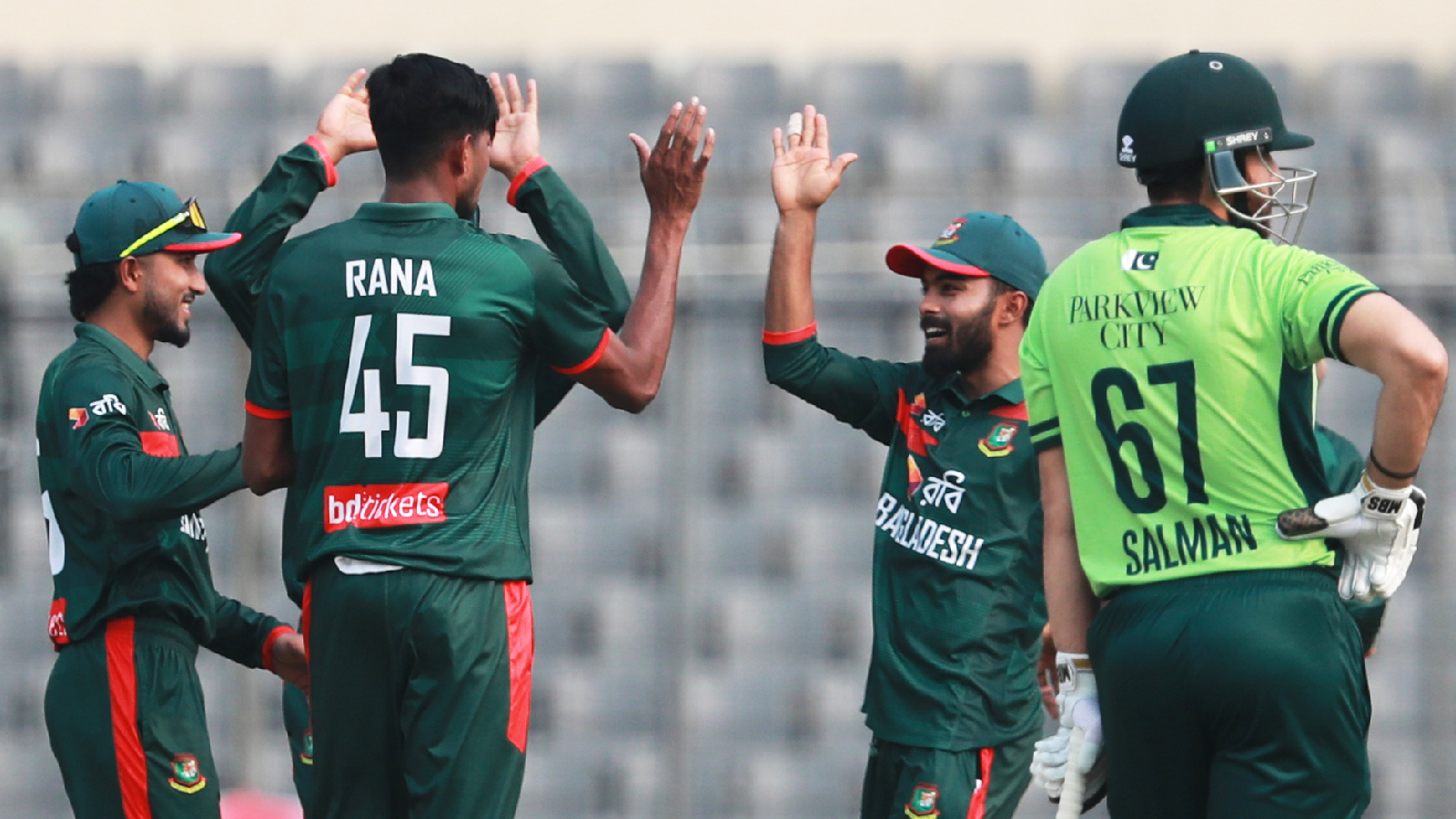 bangladesh a vs pakistan a cricket team timeline
